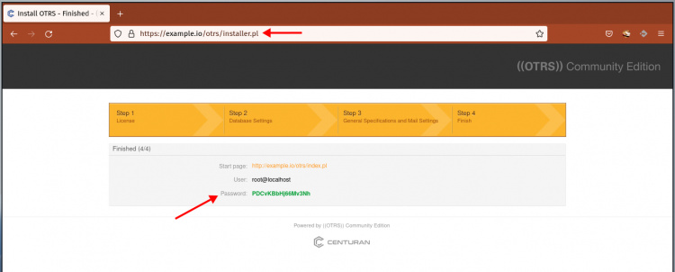 usuario y contraseña otrs admin