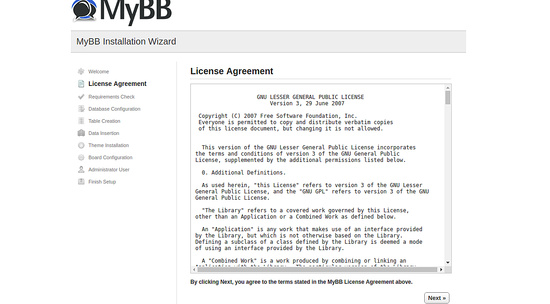 Acepta el acuerdo de licencia