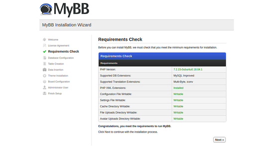 Comprobación de requisitos