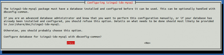 Configurar ido mysql