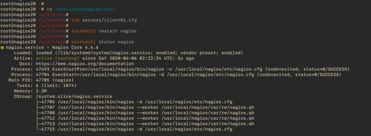 Añadir un host al servidor de Nagios