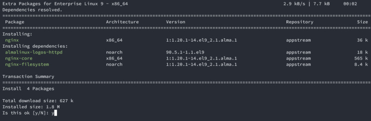 instalar nginx