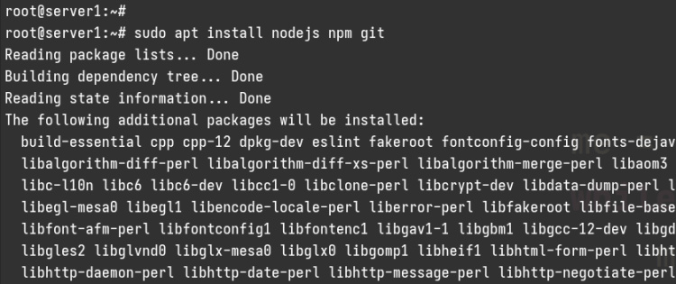 instala nodejs y npm