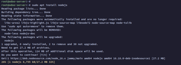 instalar nodejs