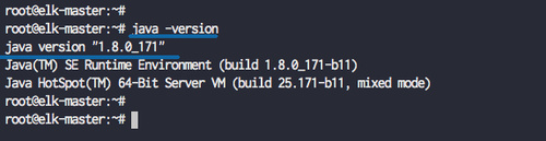 Prueba de la versión de Java instalada