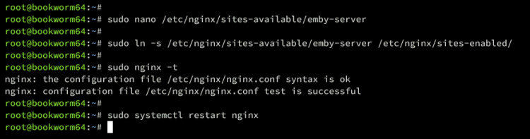 configurar bloque servidor
