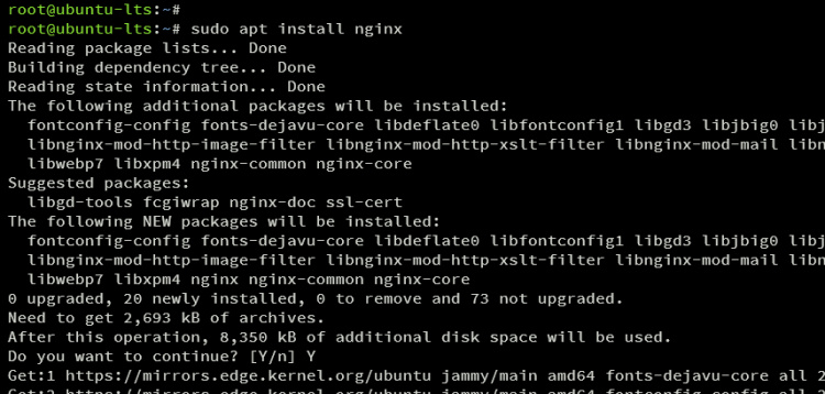 instalar nginx