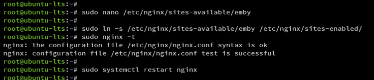 configuración de nginx
