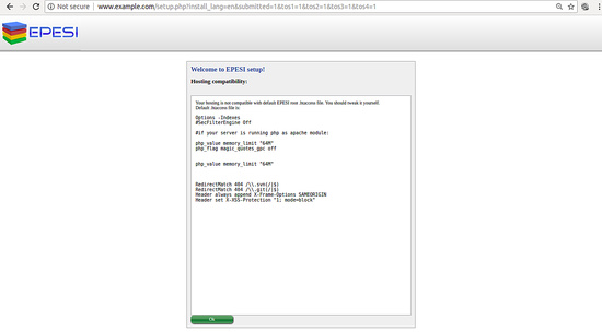 Confirmar mensaje de error