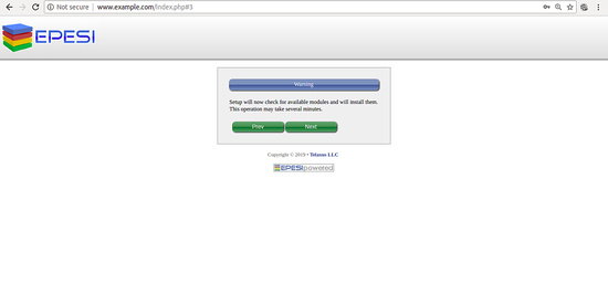 Haz clic en siguiente