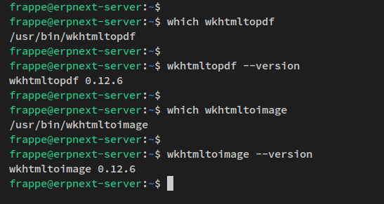 verificar wkhtmltopdf