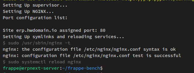 instalación finalizada