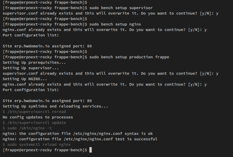 erpnext para la producción