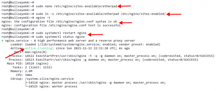 Configurar Nginx como proxy inverso para Etherpad