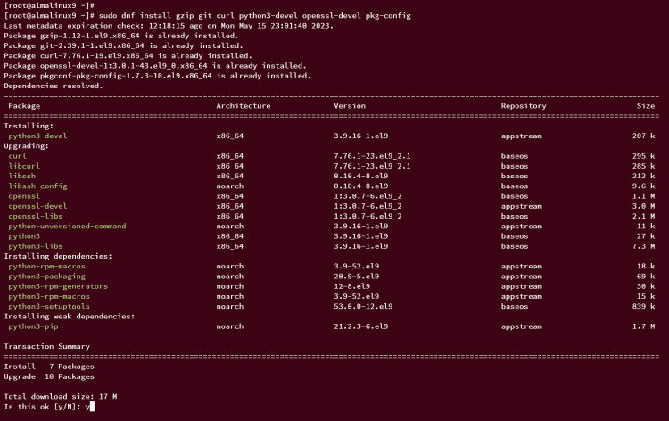 instalar dependencias