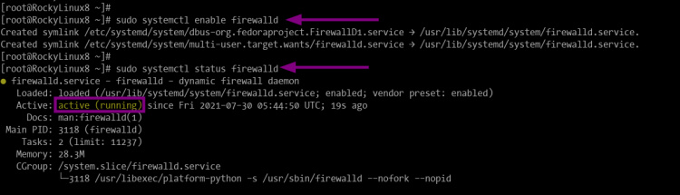 Estado del servicio Fail2ban activo y en funcionamiento