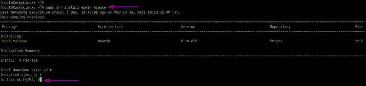 Añadir el repositorio EPEL a Rocky Linux