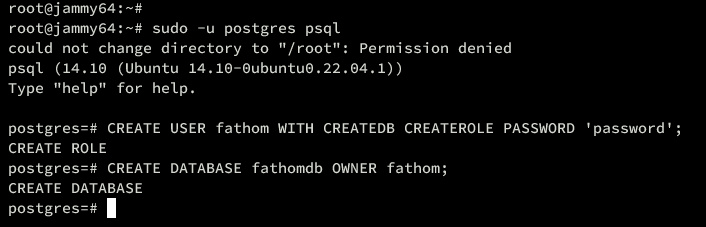 crear usuario de base de datos