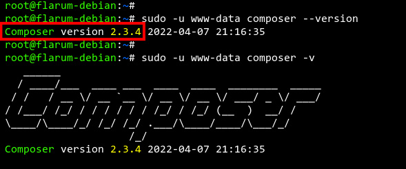 comprobar compositor