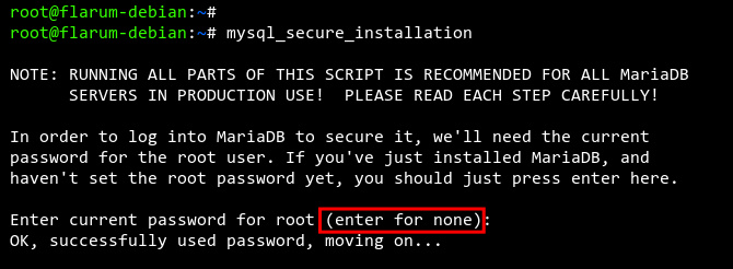 configurar contraseña