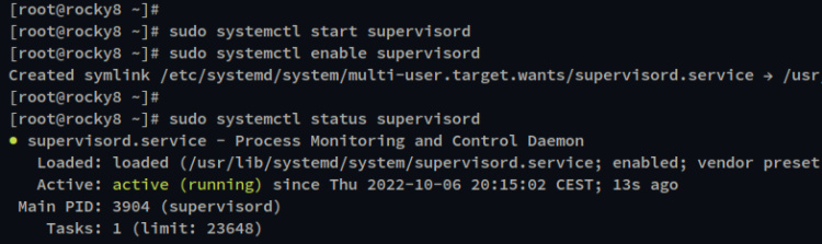 comprobar supervisor