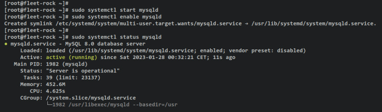 verificar mysql
