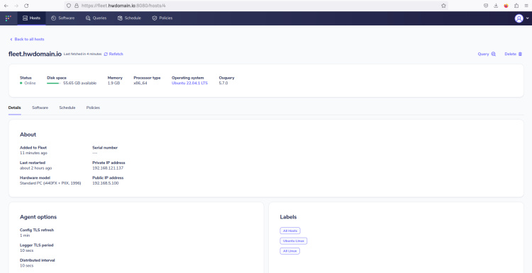 detalles anfitriones