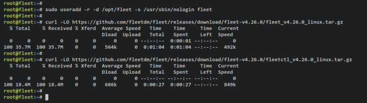 setup usuario descargar flota