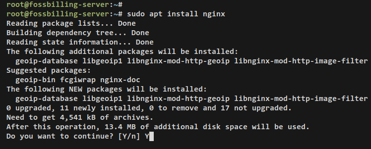 instalar nginx