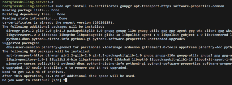 instalar dependencias