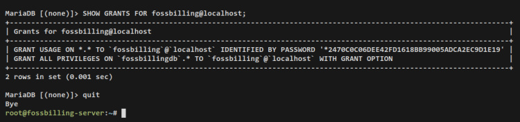 verificar usuario mariadb