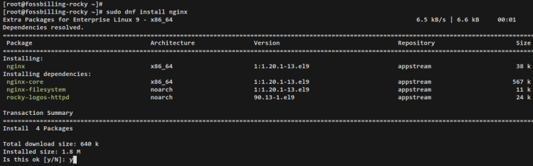 instalar nginx