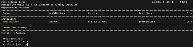 instalar repo remi