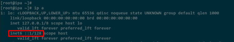 verificar ipv6
