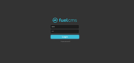 Acceder a Fuel CMS