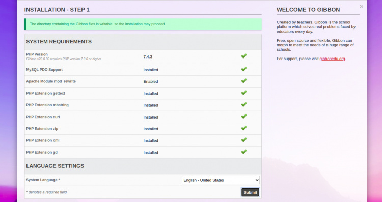Requisitos del sistema