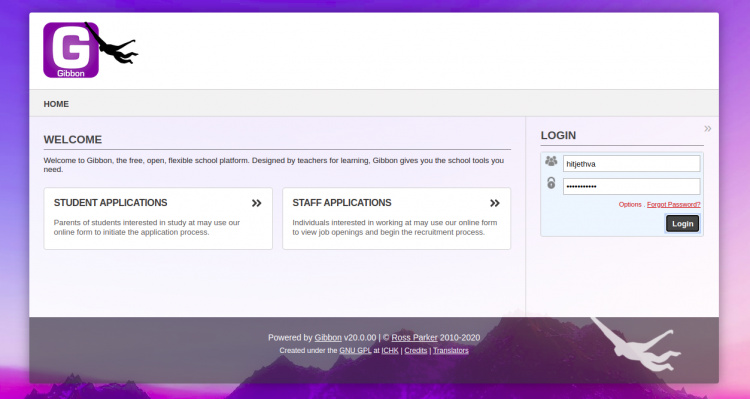 Sistema Gibbon de Gestión del Aprendizaje