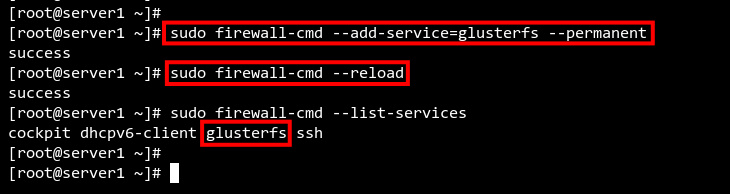 configurar firewalld