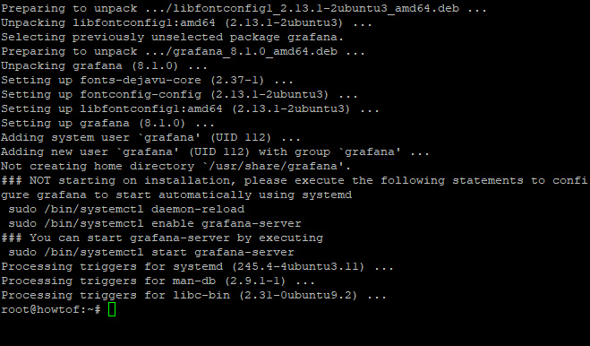 Instalar Grafana