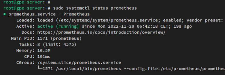 verificar prometheus