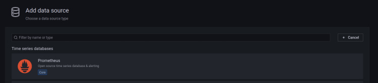 fuente de datos promethes