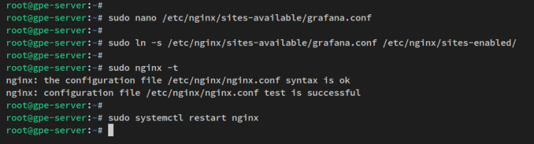 configuración de nginx