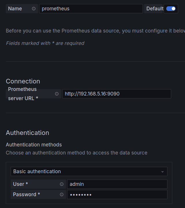 añadir detalles de prometheus