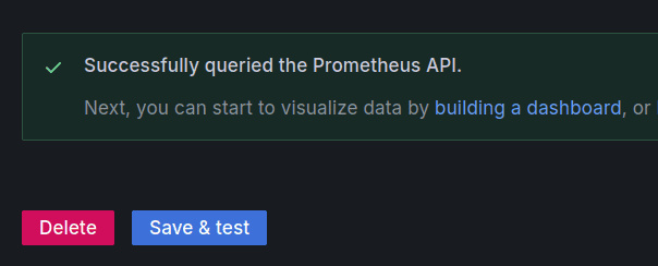 guardar y probar fuente de datos