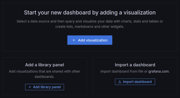 salpicadero de importación