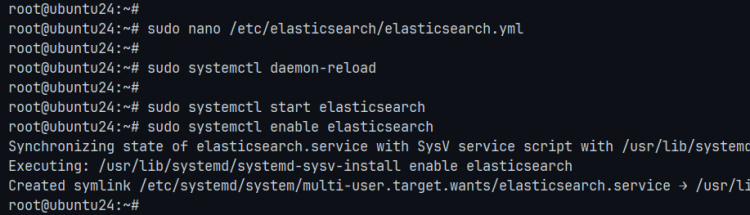 iniciar y activar elasticsearch