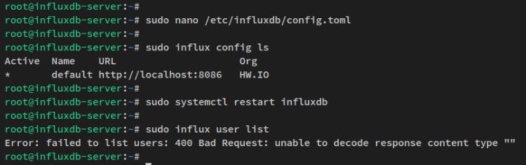 activar ssl/tls influxdb