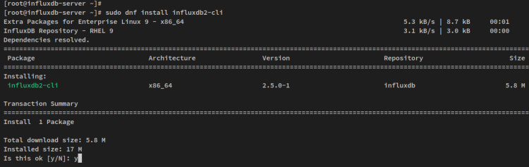 instalar influxdb cli