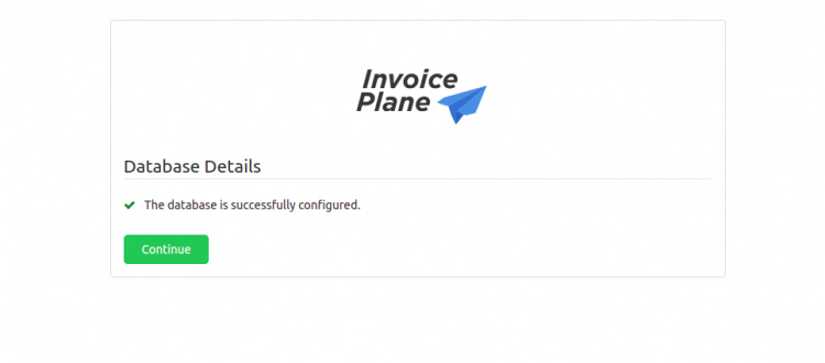 Detalles de la base de datos