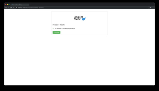 Se ha creado una base de datos.